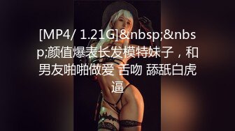 [MP4/ 1.21G]&nbsp;&nbsp;颜值爆表长发模特妹子，和男友啪啪做爱 舌吻 舔舐白虎逼