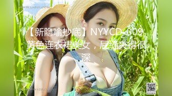 【新隐喻抄底】NYYCD-009 黄色连衣裙美女，屁缝夹得很深