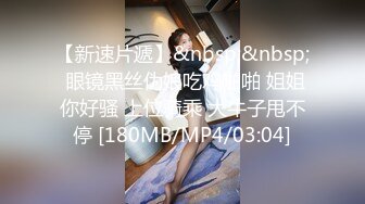 【新速片遞】&nbsp;&nbsp; 眼镜黑丝伪娘吃鸡啪啪 姐姐你好骚 上位骑乘 大牛子甩不停 [180MB/MP4/03:04]