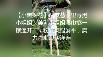 【小黑探花】深夜巷子里寻觅小姐姐，美乳小姐姐湿巾擦一擦逼开干，粉乳美腿躺平，卖力啪啪浪叫连连